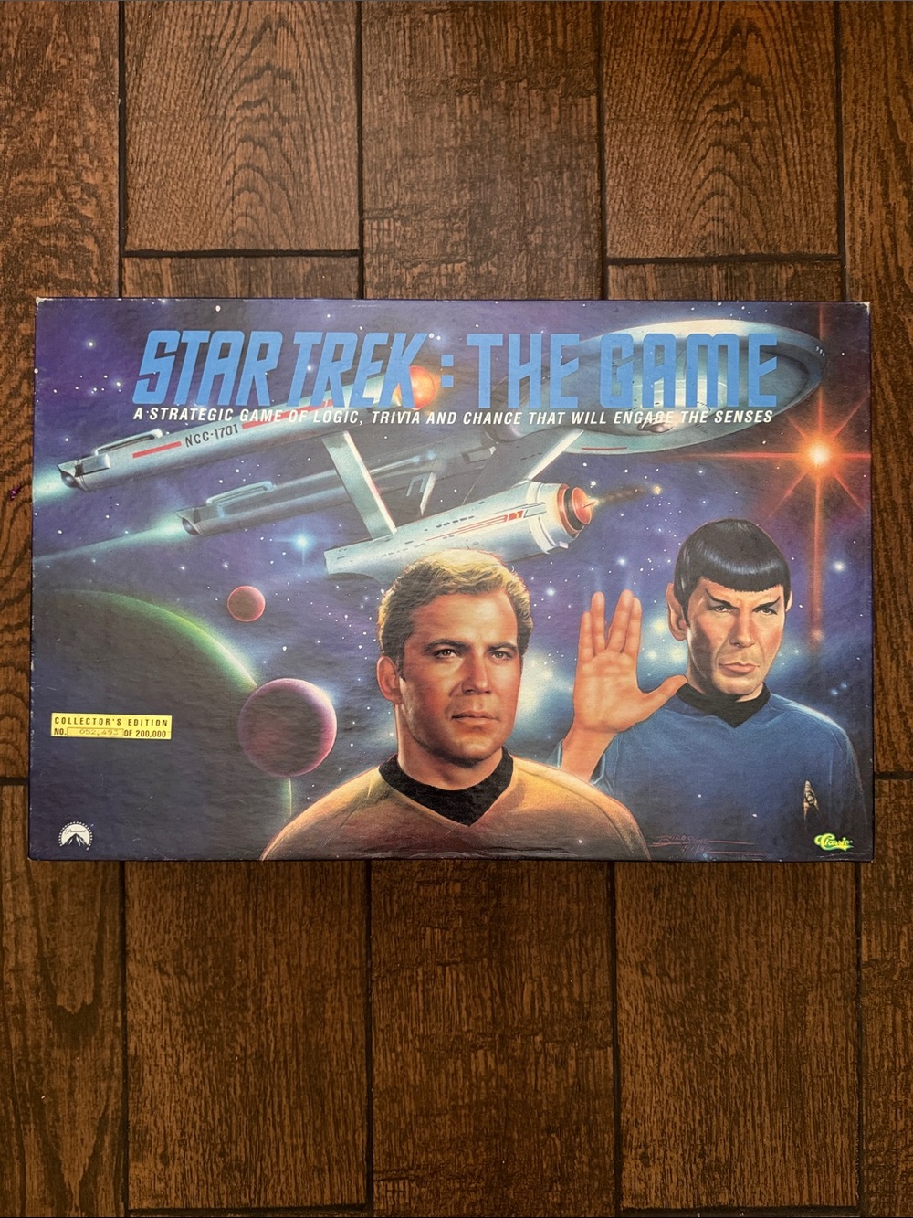 1992 Paramount Star Trek: The Game Collector’s Edition #52,493 out of 200,000